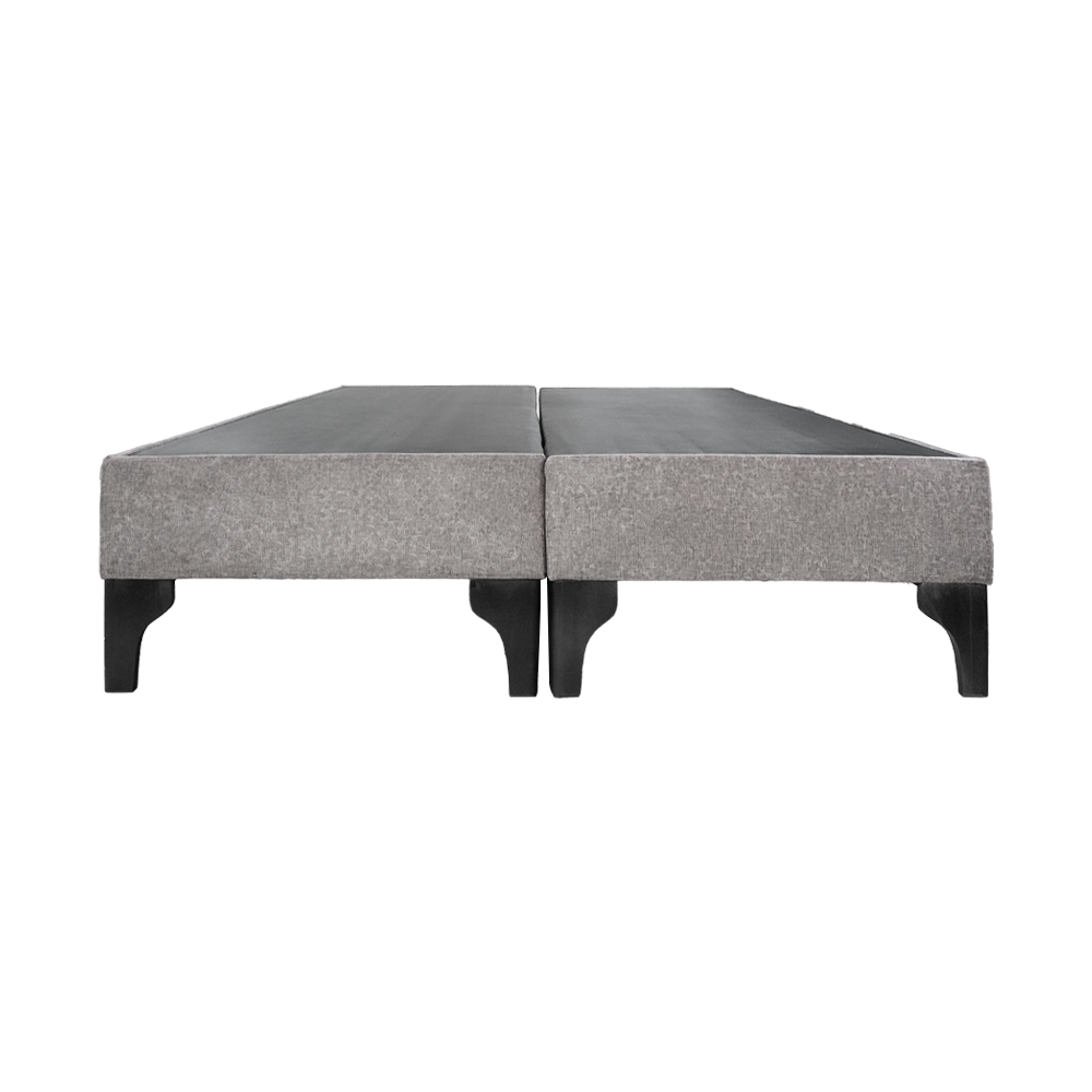 Base 2 Plazas de Madera + Colchón de Resortes – Confort y Estilo